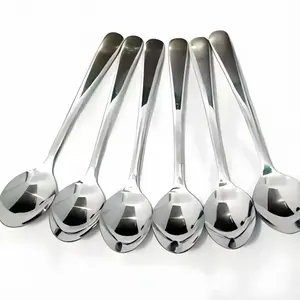(JP) SENDOK GARPU SET MAKAN POLOS ISI 6 & 12 STAINLESS STEEL TEBAL HOTEL KAFE RESTAURANT AESTHETIC