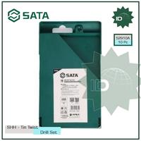Gambar MATA BOR SET 10PC.HSS-TIN TWIST DRILL SET 52910A SATA dari SATA OS Kota Administrasi Jakarta Utara 4 Tokopedia