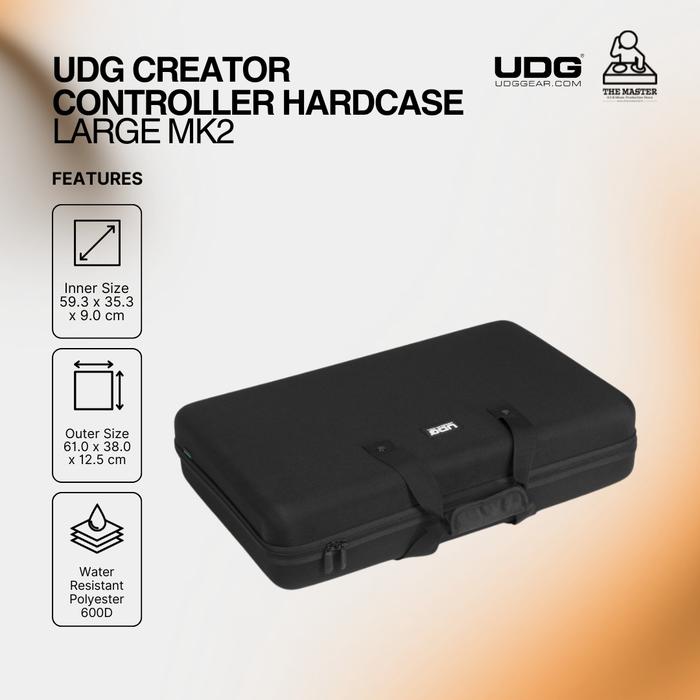 Gambar UDG Creator Controller Hardcase Large MK2 DJ Bag Tas Alat DJ dari The Master DJ Store Kota Surabaya Tokopedia