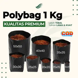Polibag 1 Kilogram Ukuran 20x20 25x25 35x35 40x40