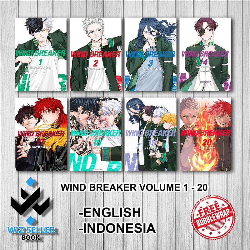 Komik Wind Breaker, Volume 1-20 by Satoru Nii (English/Indonesia