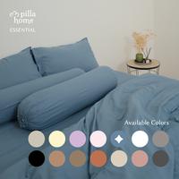 Gambar QUILT COVER Pilla Home Essential Double Duvet Polos Aesthetic Katun - Beige dari Pilla Home Indonesia Kota Tangerang 1 Tokopedia