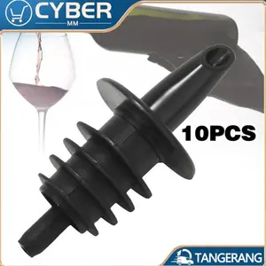 10PCS POURER BOTOL PLASTIK PENUTUP BOTOL WINE / POURER LIQUOR