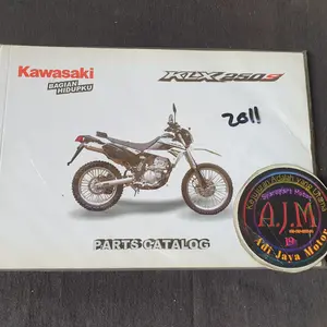 Buku Part Catalog Katalog Copian Kawasaki KLX250S KLX 250 S 2011