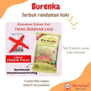 BURENKA ORIGINAL RAMUAN SERBUK RENDAMAN KAKI
