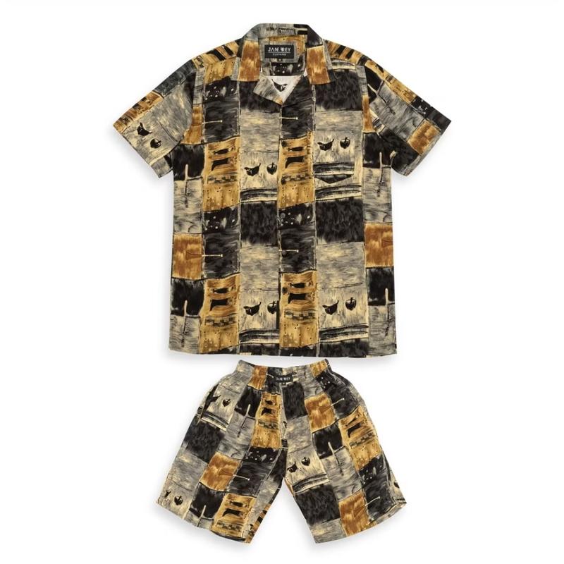 Piyama pria dewasa sleepwear men tie dye set pria baju tidur piyama 6