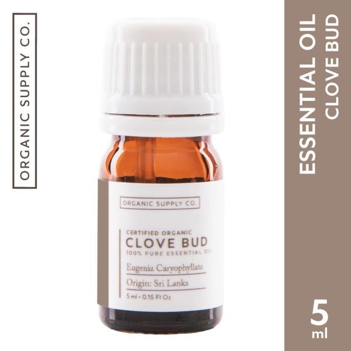 Organic Supply Co - Clove Bud Essential Oil Organic - 5ml - 5ml, Juni 2025