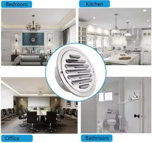 Ventilasi Udara Exhaust Grille Ducting Flat Wall Air Vent Stainless 120/5"