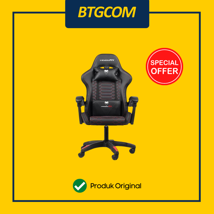 Gambar VENOMRX ZIRCON ERGONOMIC GAMING CHAIR KURSI GAMING dari btgcom Kota Denpasar Tokopedia