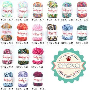 KATALOG - Benang Rajut Katun Susu Sakura Milk Cotton Chunky Sembur
