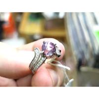 Gambar Cincin Batu Kecubung Amethyst KCB017 Ikatan Perak Cewek Mewah dari CNC phoneshop Kota Administrasi Jakarta Pusat 1 Tokopedia