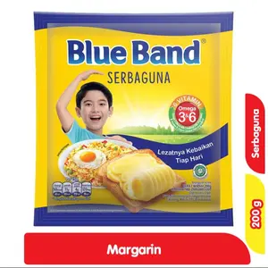 blue band margarine serbaguna 200 gr mentega Baking Butter Food