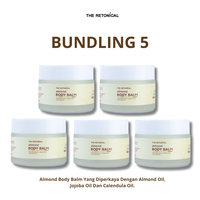 Gambar Bundling 5pcs The Retonical Almond Body Balm Penghilang Bekas Luka | Krim untuk merawat kulit gatal Eksim & Sensitif dari The Retonical Kota Bandung 1 Tokopedia