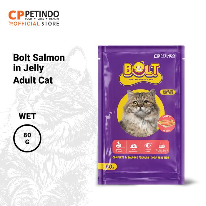 Gambar Bolt Pouch Salmon Jelly 80 gr dari CPPETINDO Official Shop Kota Depok Tokopedia