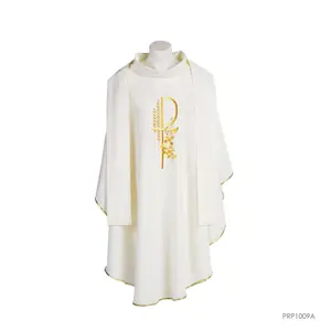 Pakaian Liturgi Kasula + Stola Cross Toko Katolik