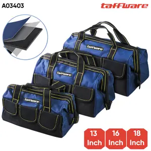 Tool Bag Tas Perkakas Besar Waterproof 13 16 18 inch Kit Storage Set Tempat Penyimpanan Tools Wear Resistant