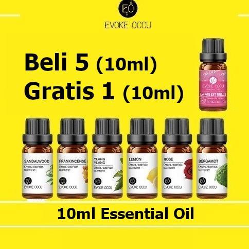Evoke Occu - 10ml Essential Oil Aroma Terapi Humidifier Diffuser Relax - Bergamot
