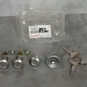 kunci set  toyota land cruiser BJ40 BJ 40 2B 2H 3B original cylinder set lock diesel  69005-90316