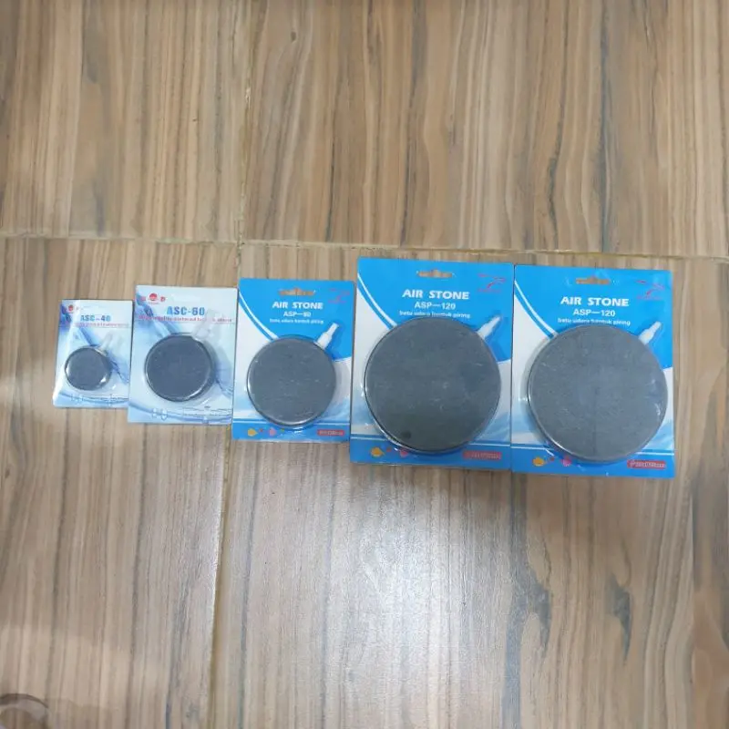 airstone ASC 40 60 80 100 120 series BULAT PIPIH air stone kolam aquarium aquascape batu aerator aerasi 2