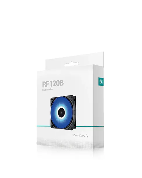 CASE FAN DEEPCOOL RF 120 RF120 RF120W RF120B RF120R COOLER KIPAS CASING 12CM W/R/B WHITE RED BLUE