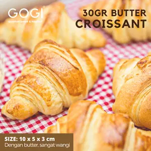 Roti Full Butter Croissant 30gr Roti Croissant Full Butter Croissant