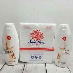3in1 Paket Viva Milk Cleanser 100ml + Face Tonic 100ml + Kapas Selection 35g
