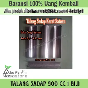 TALANG SADAP GETAH KARET SATUAN