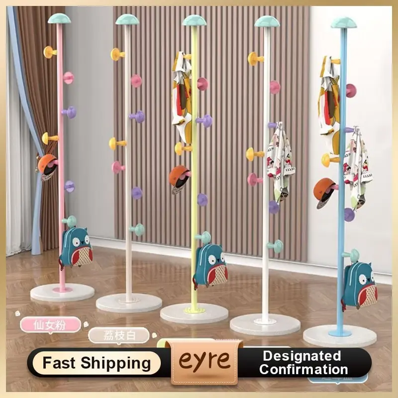 Rak Pakaian Jenis Lantai Kamar Tidur Menggantung Rak Mantel Rak Mantel Kamar Tidur Rak Pakaian Vertikal Pakaian Sederhana Rak Pakaian Sub Clothes Rack Floor Type Bedroom Hanging Coat Rack C oat Rack Bedroom Vertical Simple Clothes 3
