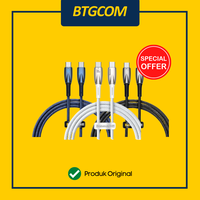 Gambar KABEL USB-A TO USB TYPE-C BASEUS GLIMMER 100W ULTRA FAST CHARGING 6A DATA CABLE QUICK CHARGE - Putih dari btgcom Kota Denpasar 1 Tokopedia