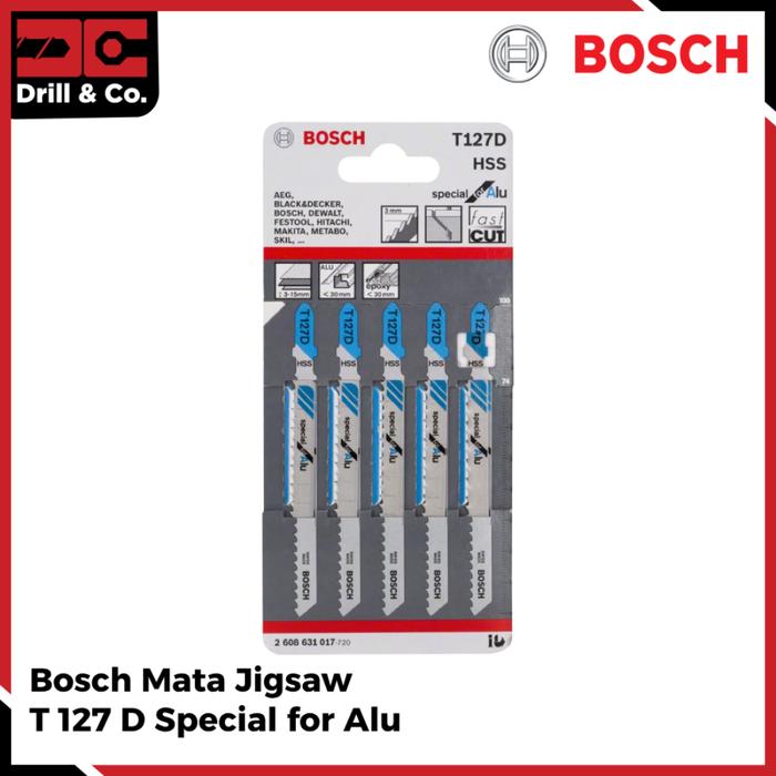 Gambar Mata Gergaji Aluminium Bosch Fast Cut T 127 D dari Drill&Co Kota Administrasi Jakarta Barat Tokopedia