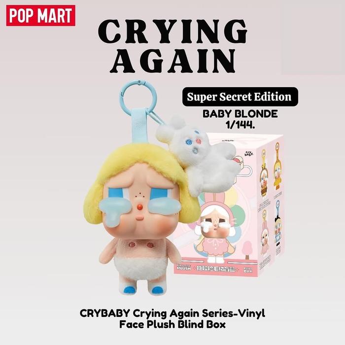 Jual [READY STOCK | ORIGINAL POP MART 100%] CRYBABY Crying Again