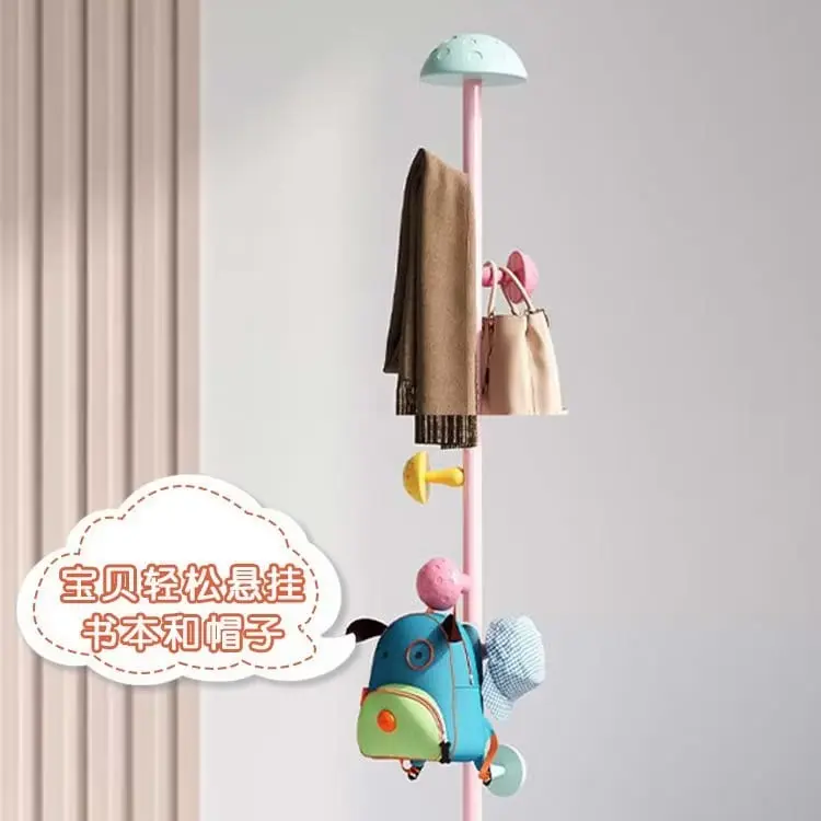 Rak Pakaian Jenis Lantai Kamar Tidur Menggantung Rak Mantel Rak Mantel Kamar Tidur Rak Pakaian Vertikal Pakaian Sederhana Rak Pakaian Sub Clothes Rack Floor Type Bedroom Hanging Coat Rack C oat Rack Bedroom Vertical Simple Clothes 5