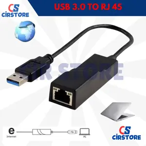 USB To LAN Gigabit Ethernet Adapter for Laptop PC / USB 3.0 10/100/1000Mbps Gigabit Ethernet Adapter for Tablet PC