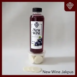 Anggur Perjamuan Kudus Lite Botol + Hosti - 250 ml