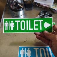Gambar Sticker Toilet Hijau 20 x 6cm - Vinyl - Tanpa arah dari Toko28Surabaya Kota Surabaya 3 Tokopedia