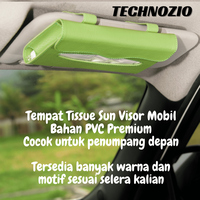 Gambar Technozio Tissue Sun Visor warna Hijau/ Tempat tissue mobil dari Technozio Store Kota Administrasi Jakarta Barat 1 Tokopedia