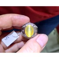 Gambar Batu Natural Opal Cat Eye CE006 Istimewa Langka Ikatan Perak Mewah dari CNC phoneshop Kota Administrasi Jakarta Pusat 5 Tokopedia