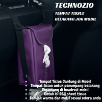 Gambar Technozio Tissue Gantung/Tissue belakang jok mobil warna polos/Tissue Mobil warna Ungu dari Technozio Store Kota Administrasi Jakarta Barat 1 Tokopedia