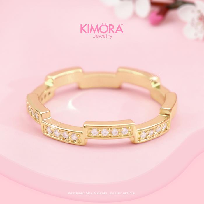 Gambar Kimora - Cincin Rhodium Wanita Aera Cnr452 - GOLD 6 dari Kimora Jewelry Kota Denpasar Tokopedia