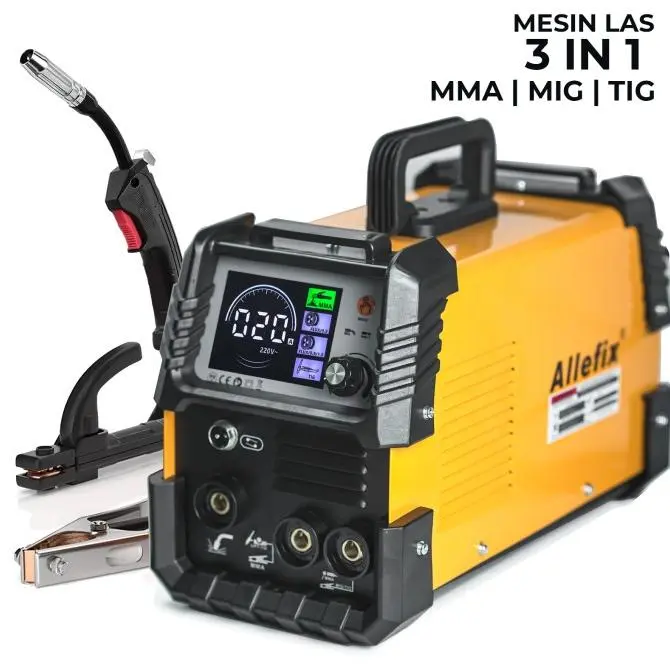 3 in 1 with Smart Digital Display Mesin Las - MMA - 250A