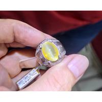 Gambar Batu Natural Opal Cat Eye CE006 Istimewa Langka Ikatan Perak Mewah dari CNC phoneshop Kota Administrasi Jakarta Pusat 3 Tokopedia