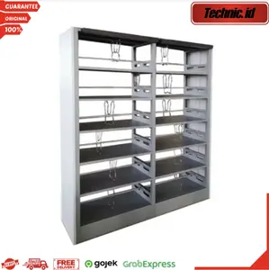 Rak Besi Rak Penyimpanan Buku Dokumen Perkakas Basic 7 Tingkat Krisbow Book Shelf Basic With Acc