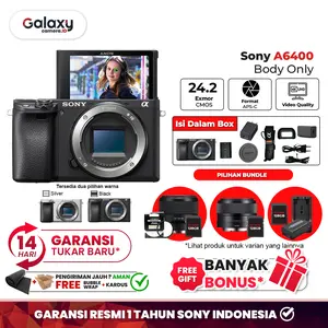 Sony Alpha A6400 Body Only Garansi Resmi
