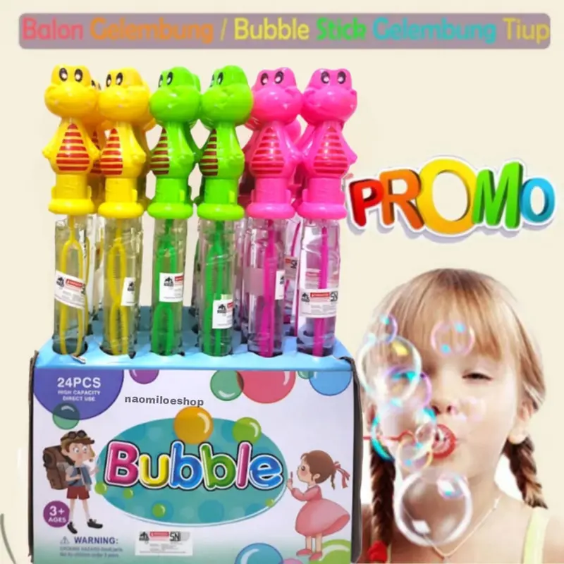 BUBBLE GUN STICK MAINAN ANAK GELEMBUNG SABUN 2
