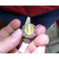Gambar Batu Natural Opal Cat Eye CE006 Istimewa Langka Ikatan Perak Mewah dari CNC phoneshop Kota Administrasi Jakarta Pusat 1 Tokopedia