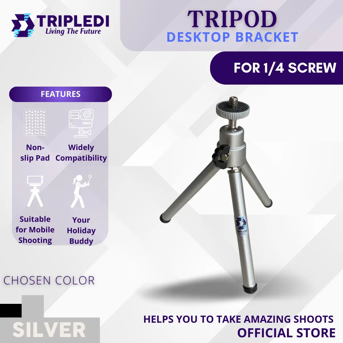 Tripod Silver