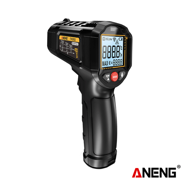 Gambar Aneng TH202 Thermometer Gun Infrared Laser Car Test Non Contact IR Laser Heat Temperature dari Aneng Official Store Kab. Tangerang Tokopedia