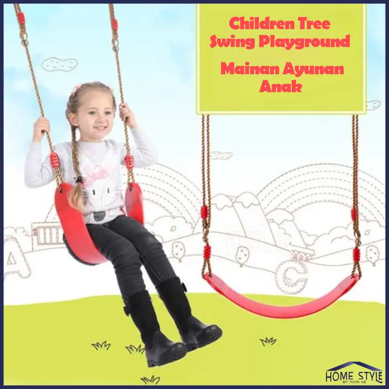 Mainan Ayunan Anak Children Tree Swing Playground 0