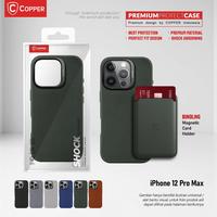 Gambar COPPER Slim Case + Magnetic Card Wallet - Kompatibel Untuk iPhone 12 Pro Max - Black, Case Only dari Copper Samarinda Official Kota Samarinda 4 Tokopedia