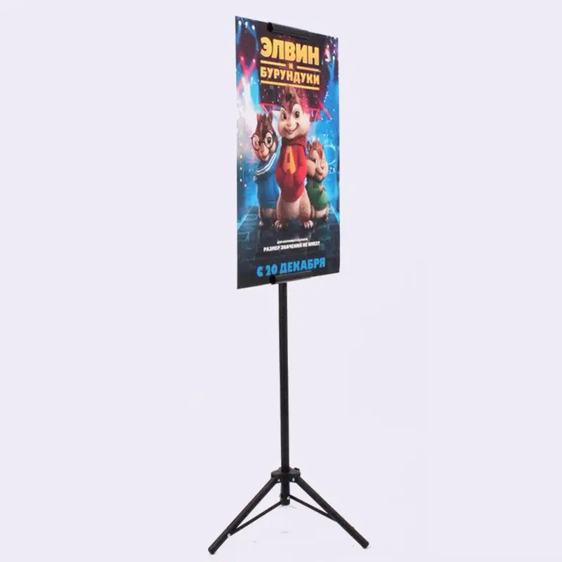 Telescopic Tripod Poster Banner Iklan Stand 2 Section - FC-281 4